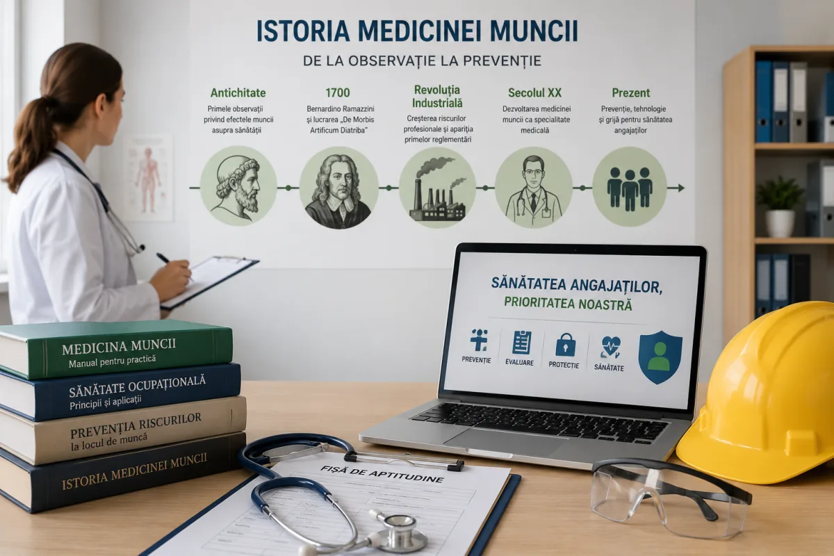 Istoria medicinei muncii - Cum a apărut specialitatea dedicată sănătății angajațilo