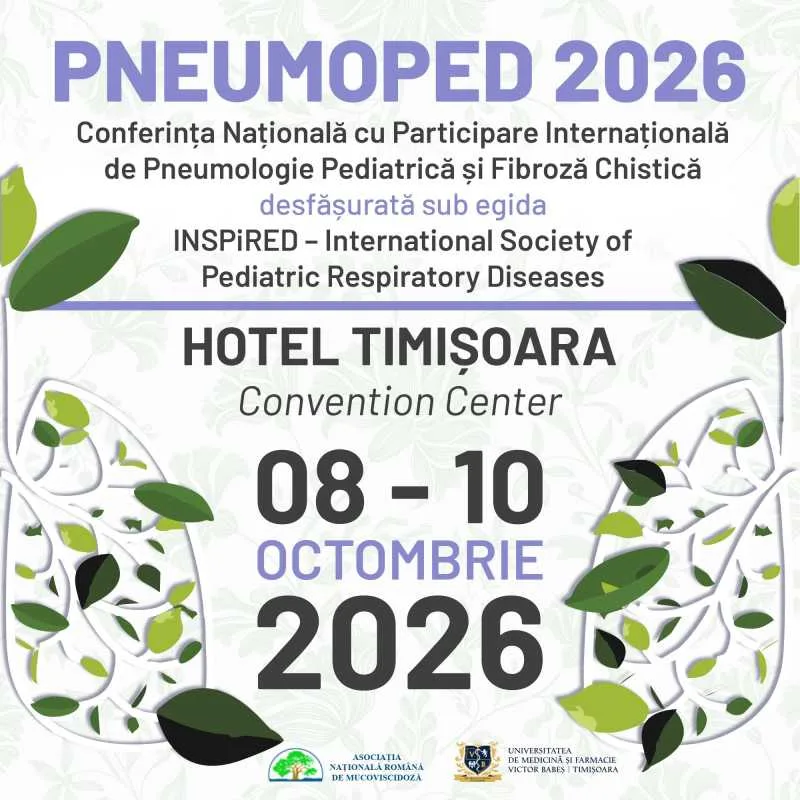PNEUMOPED 2026 aduce la Timișoara peste 500 de medici. Inteligența artificială în ecografia pulmonară, printre temele conferinței