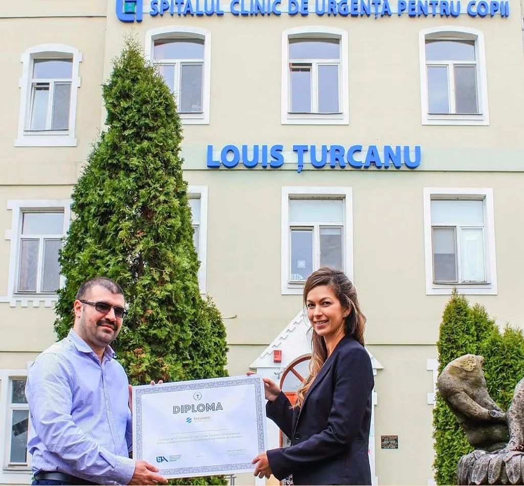 Saguaro Technology - sprijin pentru Spitalul de Copii „Louis Țurcanu” din Timișoara