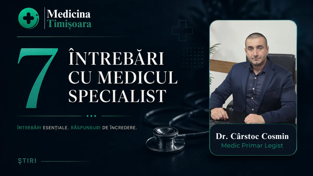 Dr. Cârstoc Cosmin, medic primar legist: „Expertul medico-legal parte are rolul de a scoate la lumină adevărul bazat pe dovezi”