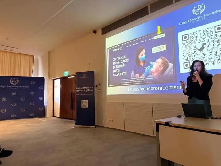 Peste 200 de medici stomatologi, reuniți la Timișoara pentru depistarea precoce a cancerului oral prin programul OralOncoCheck