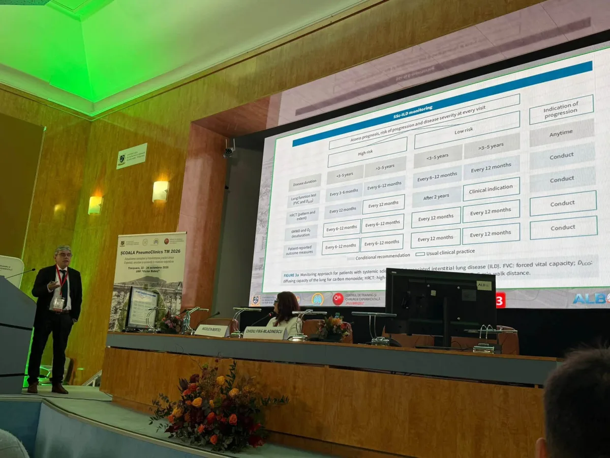 PneumoClinics TM 2026: Conferință de pneumologie și workshopuri practice desfășurate la Timișoara